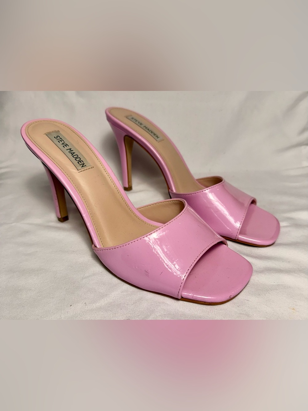 STEVE MADDEN Tolly Open-Toe Heels